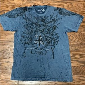 Large Men’s Aqua T-Shirt